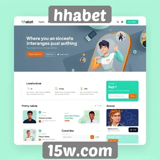 Análise da interface do site hhabet